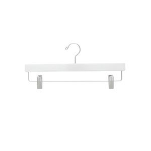 Container Store White Wooden Pants Hanger Pack of 5